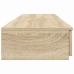 Gultas Atvilktne Sonoma Ozolā 160X36,5X16,5 Cm No Inženierijas Koka Vidaxl