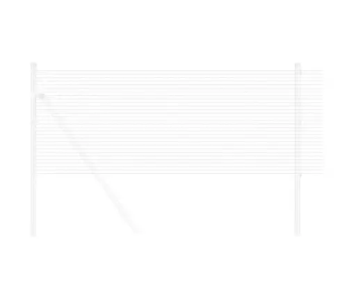 Metināts Metālu Siets 0,6 X 25 M, Galvanizēts Tērauds Vidaxl