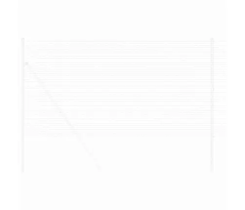 Metināts Vadu Žogs 1.2X25 M - Cinkots Tērauds Vidaxl