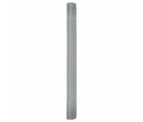 Savienotā Metāla Sieta Žogs 1.6X25 M Cinkots Tērauds Vidaxl
