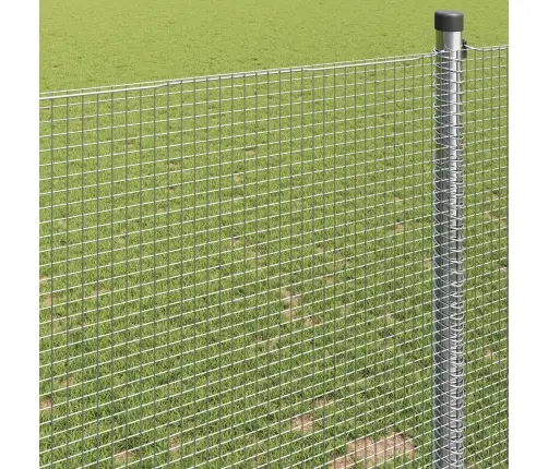 Metināta Stieņu Sēta 0.5X50 M Cinkots Tērauds Vidaxl