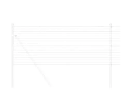 Metināta Siena 0.6X50 M Cinkota Tērauda Vidaxl