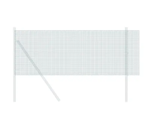 Kustīgā Dzelzs Žogs Zaļš 0.4X10 M Tērauds Vidaxl