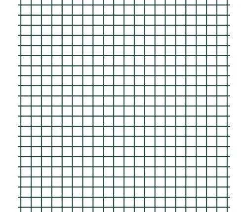 Keevitatud Traadi Aed Roheline 0.6 X 25 M