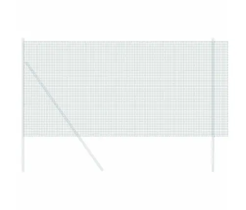 Metinātais Stieples Žogs Zaļš 1X50 M Tērauds Vidaxl