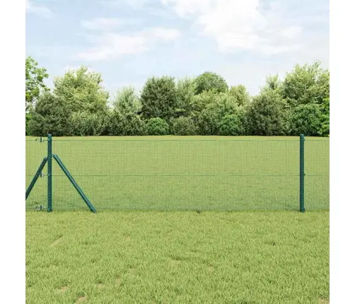 Zaļais Metinātais Siets 0,5X100 M, Tērauds Vidaxl