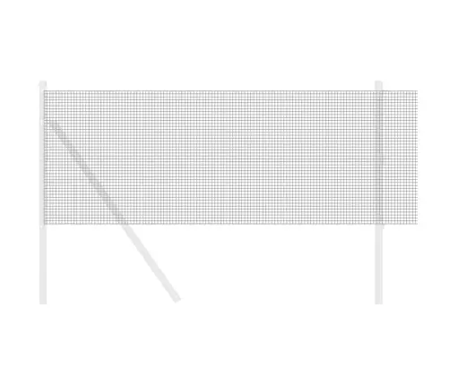Suvirinto Vielos Tvoros Pilka 0.5 X 50 M Plienas
