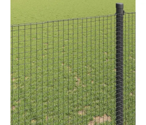 Pelēks Metināts Siets 1X50 M Vidaxl