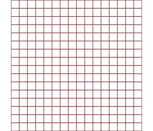Metinātā Stieņu Žogs Sarkans 1.5X25 M, Tērauds Vidaxl