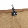 Logu Žalūzijas Un Aizsegi Gaiši Brūns 120 X 220 Cm Bambuss Vidaxl