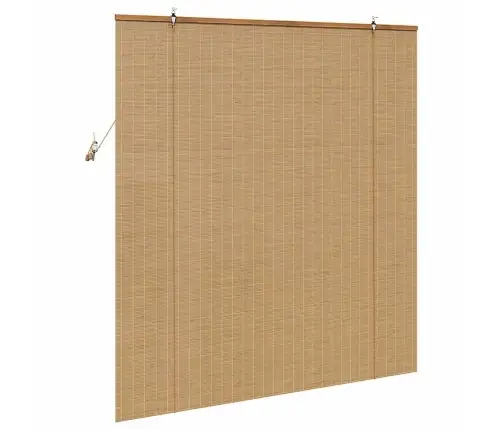 Logu Žalūzijas Un Aizsegi Gaiši Brūns 140 X 160 Cm Bambuss Vidaxl Logu Žalūzijas Un Aizsegi Gaiši Brūns 140 X 160 Cm Bambuss Vidaxl