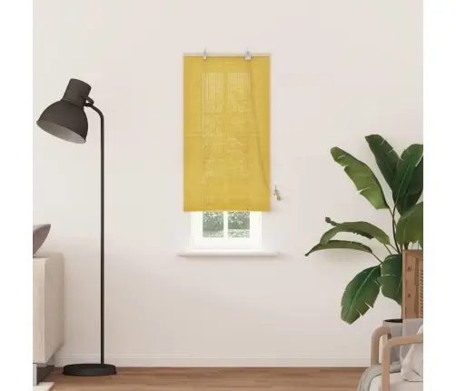Langų Žaliuzės Ir Užuolaidos Kita Geltona Bambukas