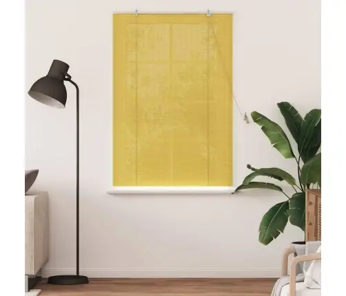 Langų Žaliuzės Ir Užuolaidos Kita Geltona Bambukas