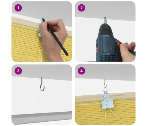 Langų Žaliuzės Ir Užuolaidos Kita Geltona Bambukas Langų Žaliuzės Ir Užuolaidos Kita Geltona Bambukas