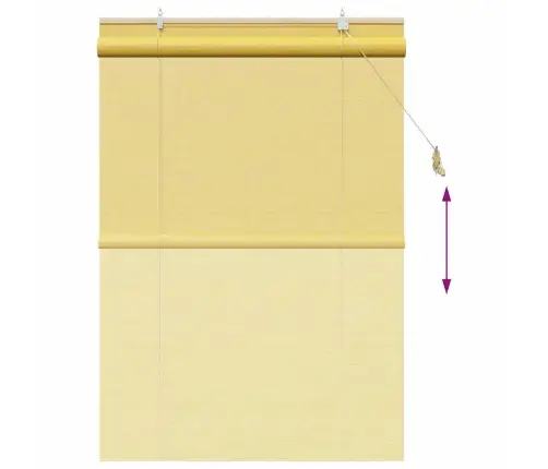 Langų Žaliuzės Ir Užuolaidos Kita Geltona Bambukas Langų Žaliuzės Ir Užuolaidos Kita Geltona Bambukas