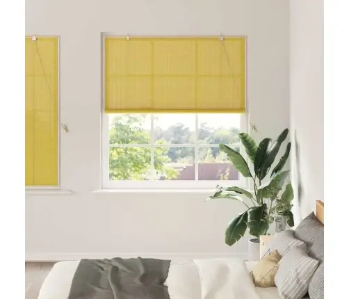 Aknakatted Ja Varjud Muu Kollane Bambus