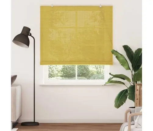 Logu Žalūzijas Un Aizsegi Dzeltena 150 X 220 Cm Bambuss Vidaxl Logu Žalūzijas Un Aizsegi Dzeltena 150 X 220 Cm Bambuss Vidaxl