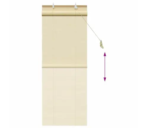 Logu Žalūzijas Un Aizsegi Dabiska 60 X 160 Cm Bambuss Vidaxl