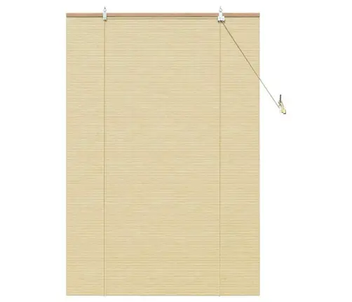 Logu Žalūzijas Un Aizsegi Dabiska 110 X 160 Cm Bambuss Vidaxl