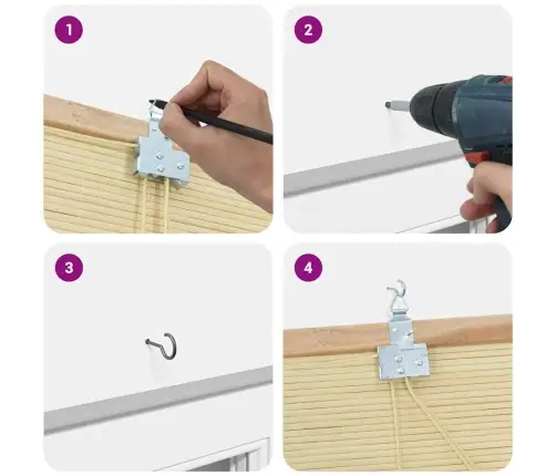 Logu Žalūzijas Un Aizsegi Dabiska 150 X 220 Cm Bambuss Vidaxl