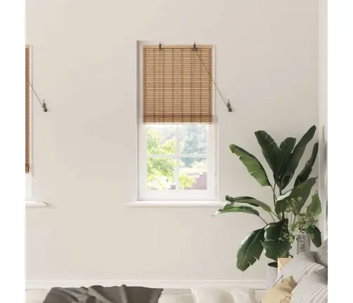 Logu Žalūzijas Un Aizsegi Gaiši Brūns 60 X 220 Cm Bambuss Vidaxl Logu Žalūzijas Un Aizsegi Gaiši Brūns 60 X 220 Cm Bambuss Vidaxl