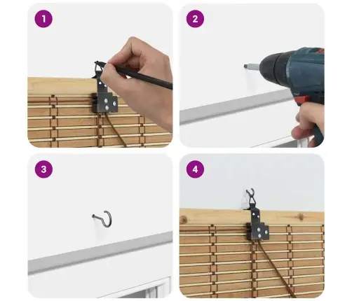 Logu Žalūzijas Un Aizsegi Gaiši Brūns 120 X 160 Cm Bambuss Vidaxl