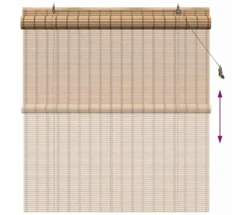 Logu Žalūzijas Un Aizsegi Gaiši Brūns 140 X 160 Cm Bambuss Vidaxl Logu Žalūzijas Un Aizsegi Gaiši Brūns 140 X 160 Cm Bambuss Vidaxl