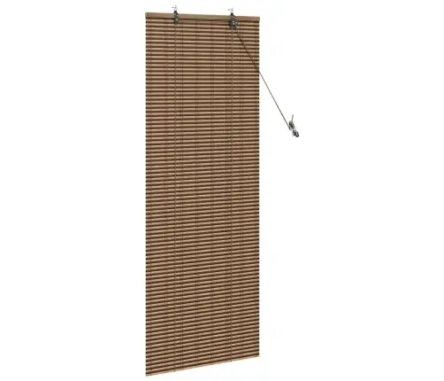 Langų Žaliuzė Geometrinis Ruda 60 X 160 Cm Bambukas