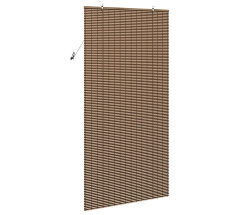 Langų Žaliuzė Geometrinis Ruda 110 X 220 Cm Bambukas