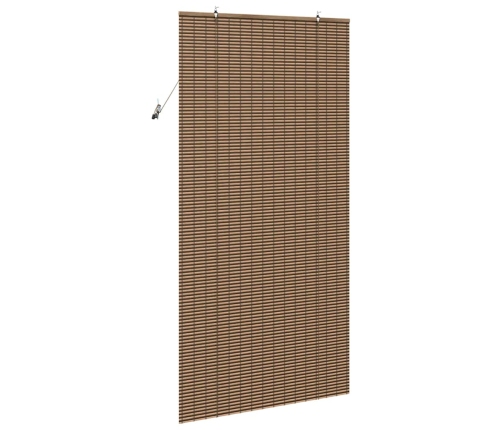 Langų Žaliuzė Geometrinis Ruda 110 X 220 Cm Bambukas
