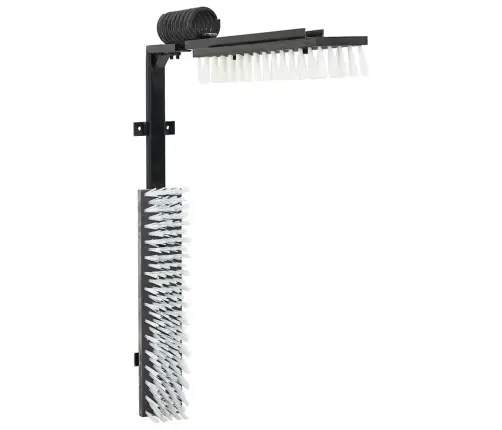 Lopkopības Birstes Melns Un Balts 84 X 10 X 91 Cm Vidaxl