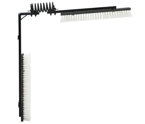 Lopkopības Birstes Melns Un Balts 84 X 10 X 91 Cm Vidaxl