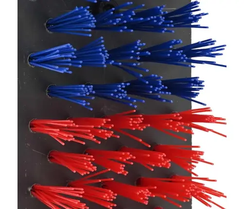 Lopkopības Birstes Sarkana Un Zila 84 X 10 X 91 Cm Vidaxl