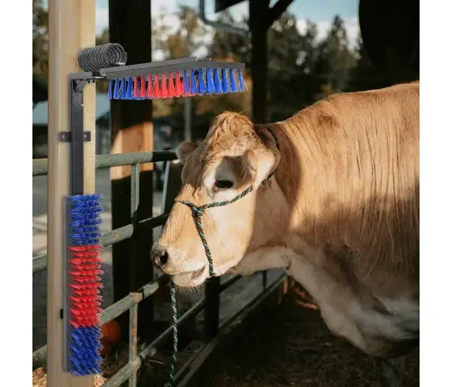 Lopkopības Birstes Sarkana Un Zila 84 X 10 X 91 Cm Vidaxl