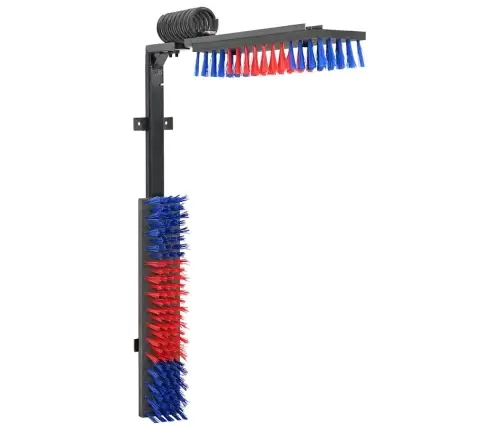 Lopkopības Birstes Sarkana Un Zila 84 X 10 X 91 Cm Vidaxl