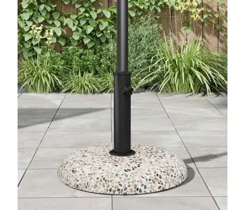 Saulessarga Pamatne Daudzkrāsains Un Melns 45 X 45 X 40 Cm Vidaxl