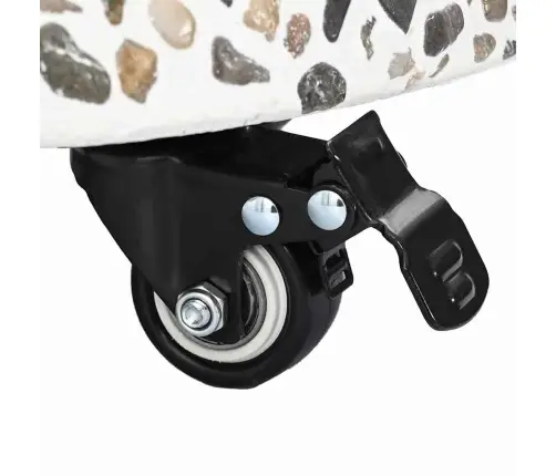 Ritenīšu Parasola Bāze 37/42/52/58Mm Stabiem - Daudzkrāsains Betons Vidaxl