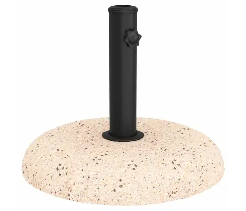 Saulesvieta 37/42/52/58Mm Stabiem, Dzeltens Betons, 20Kg Vidaxl