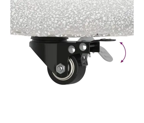 Skėčio Pagrindas Šviesiai Pilka Ø 45 X 40 Cm Betono