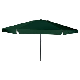 Dārza Parasols Zaļš Un Melns 395 X 395 X 245 Cm Vidaxl