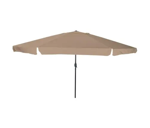 Sodo Skėtis Taupe Ir Juoda 395 X 395 X 245 Cm Sodo Skėtis Taupe Ir Juoda 395 X 395 X 245 Cm