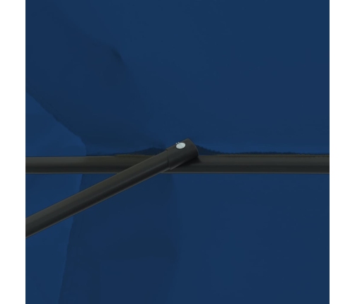 Dārza Parasol 395 Cm X 245 Cm Azure Zils Vidaxl