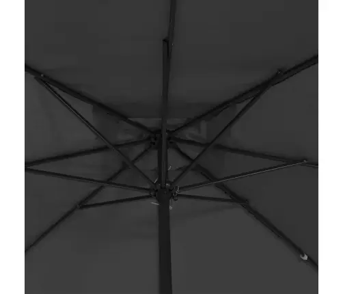 Sodo Skėtis Antracitas 295 X 295 X 245 Cm