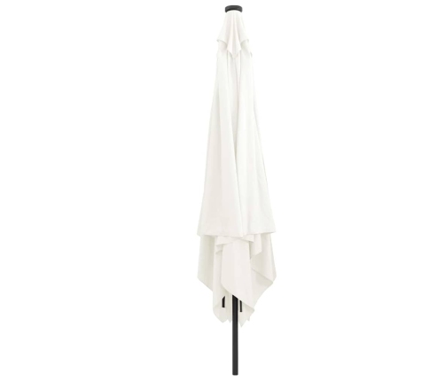 Sodo Skėtis Balta Ir Juoda 295 X 295 X 245 Cm