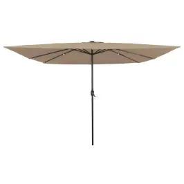 Aedapara Taupe Ja Must 295 X 295 X 245 Cm Polüester Ja Teras