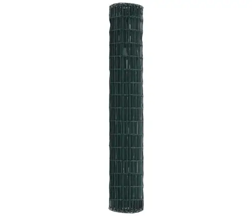 Euroopa Aed Roheline 1,5 X 10 M Pvc-Kaetud Raud