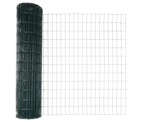 Eiropas Žogs Zaļš 1X25 M Dzelzs Vidaxl