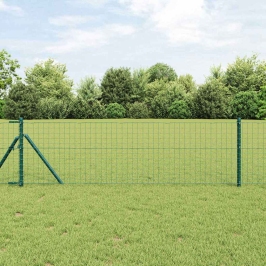 Euroopa Aed Roheline 0.4 X 50 M Pvc-Kaetud Raud