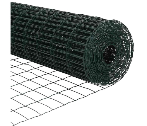 Eiropas Žogs Zaļš 0.4X50 M Tērauds Vidaxl