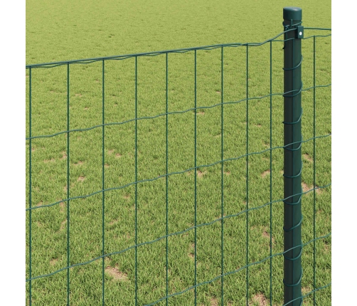 Eiropas Žogs Zaļš 0.4X50 M Tērauds Vidaxl